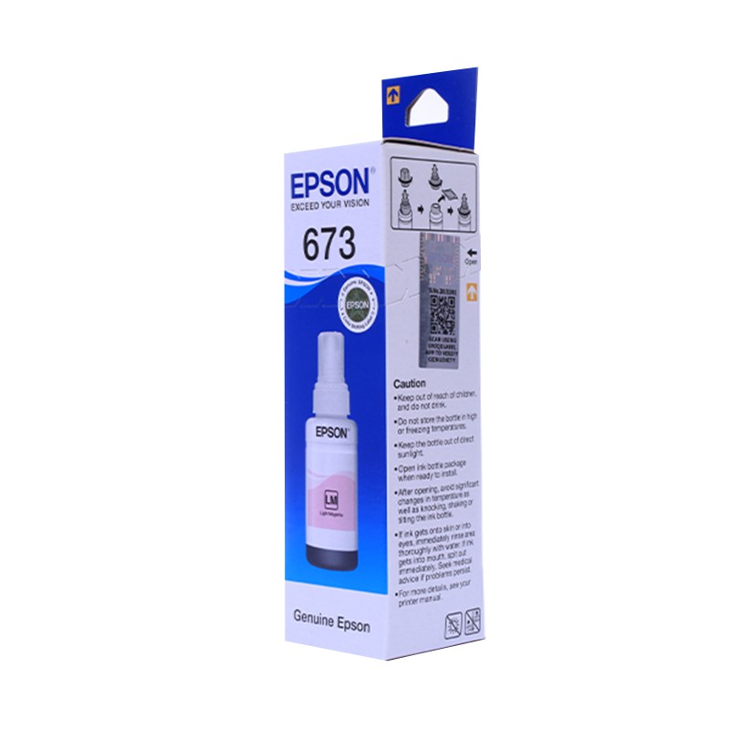 Epson T673 light Magenta Ink Bottle