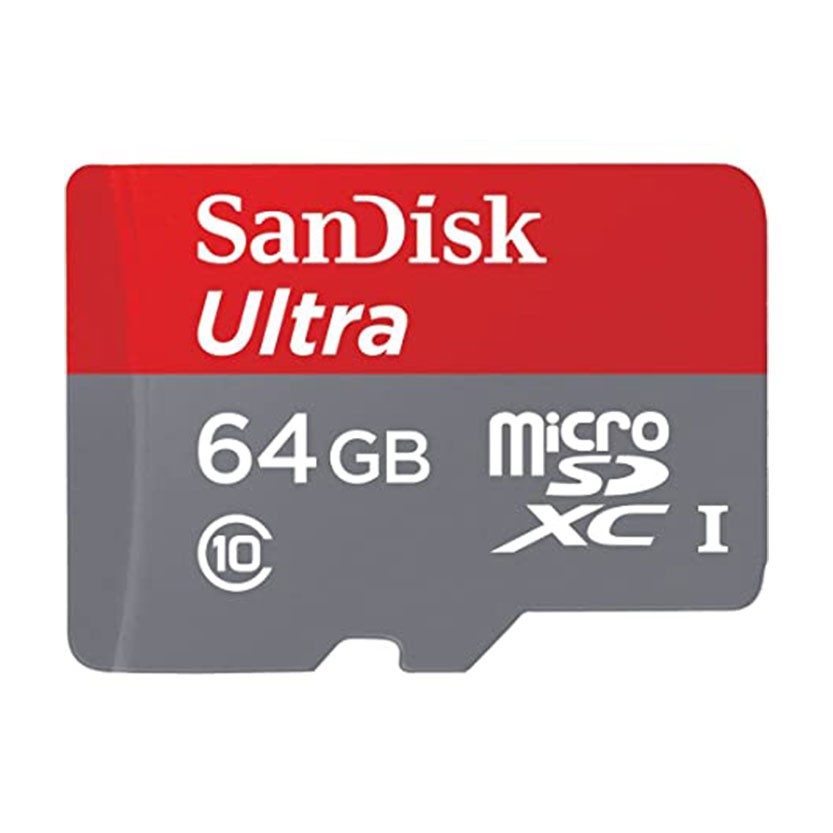 SanDisk 64GB Ultra UHS-I microSDXC Memory Card