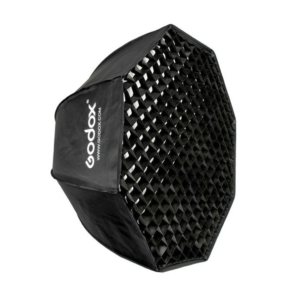 Godox SB-GUE80 Octagonal Umbrella Softbox With Grid 80cm For Bowens Mount