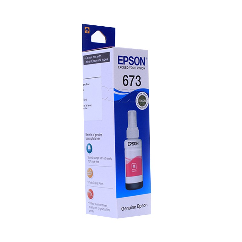 Epson T673 Magenta Ink Bottle