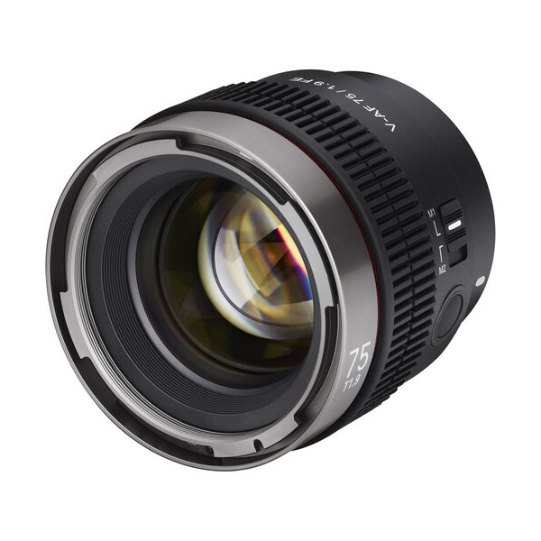 Samyang Cine V-AF 75mm T1.9 FE Lens (Sony E-Mount)