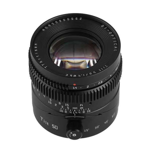 TTArtisan 50mm f/1.4 TILT Lens for Sony E
