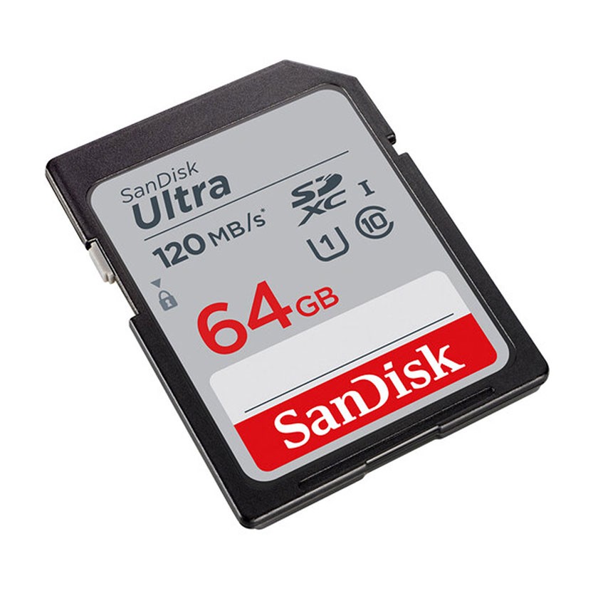 SanDisk 64GB Ultra UHS-I SDXC Memory Card