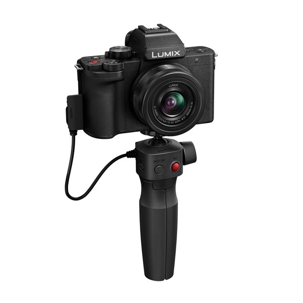Panasonic Lumix G100 Mirrorless Camera with 12-32mm Lens and Tripod Grip Kit