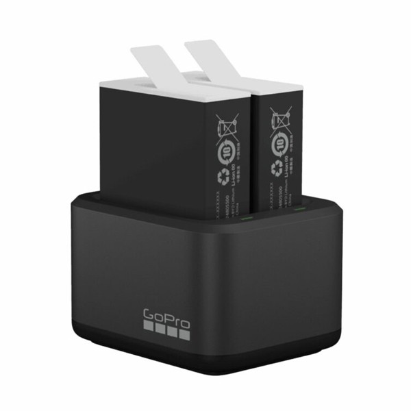 GoPro Dual-Battery Charger with Two Enduro Batteries for HERO9/10 Black