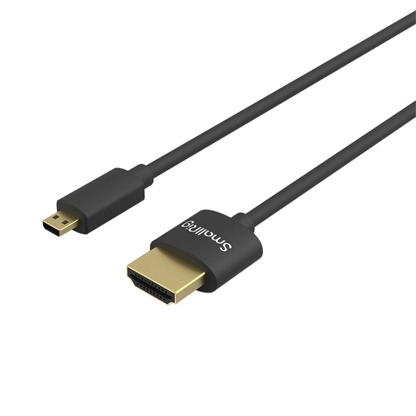 SmallRig Ultra Slim 4K HDMI Cable (D to A) 55cm / 3043