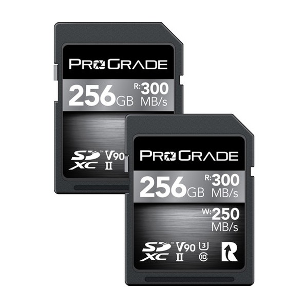 ProGrade Digital SDXC UHS-II V90 Memory Card (256GB)
