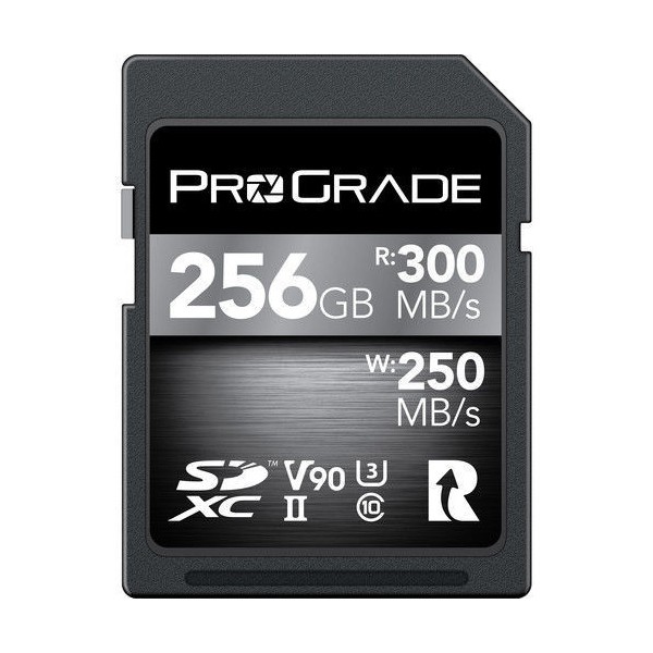 ProGrade Digital SDXC UHS-II V90 Memory Card (256GB)