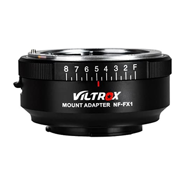 Viltrox NF-FX1 Lens Mount Adapter for Nikon F-Mount  D or G-Type Lens to FUJIFILM X-Mount Camera