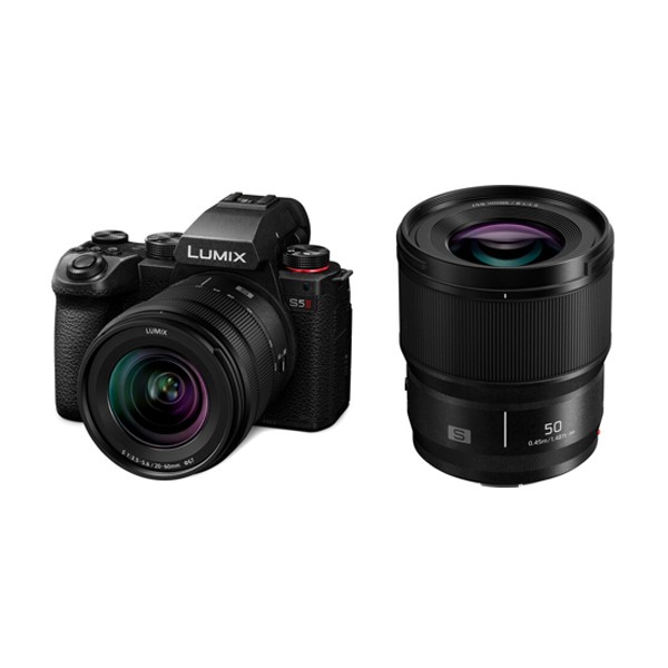 PANASONIC LUMIX S5 II MIRRORLESS CAMERA WITH 20-60MM & S 50MM LENS