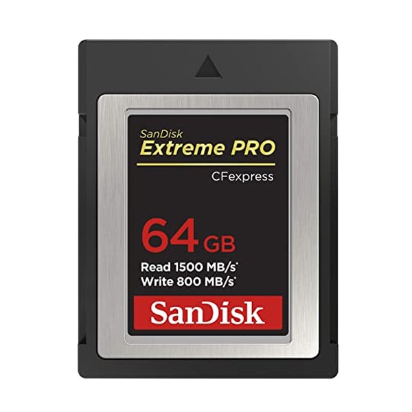 SanDisk 64GB Extreme PRO CFexpress Type-B Card / 1500 MB/s