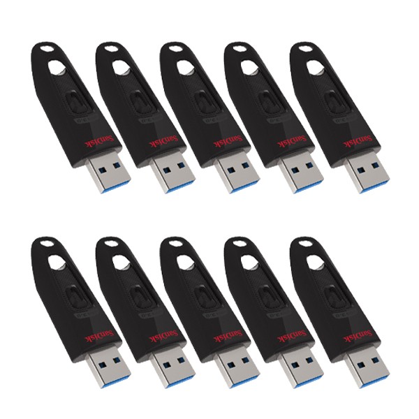 SanDisk 32GB Ultra USB 3.0 Flash Drive(pack of 10)