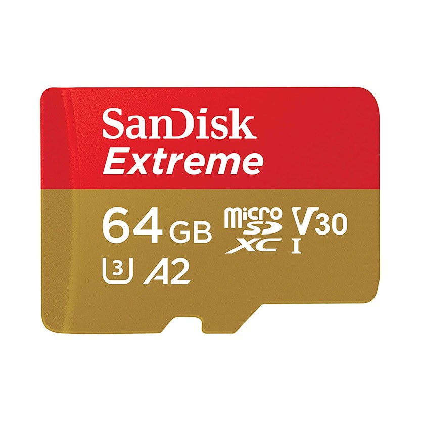SanDisk 64GB Extreme UHS-I microSDXC Memory Card