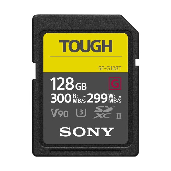 Sony 128GB SF-G TOUGH Series UHS-II SDXC Memory Card