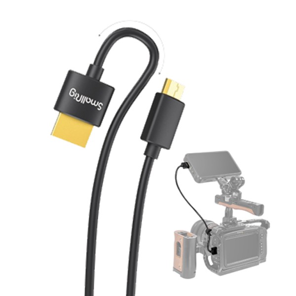 SmallRig Ultra Slim 4K HDMI Cable 35cm / 2956